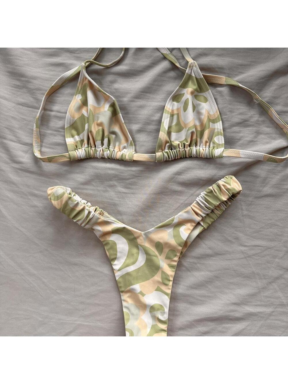 Kulani kinis lush limestone bikini